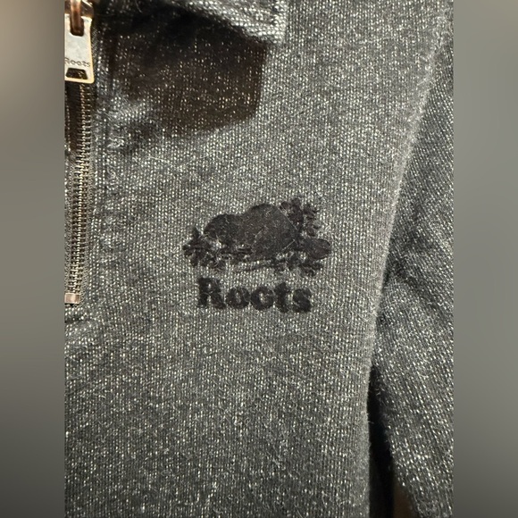 Roots Unisex Black Sweater - Picture 4 of 5
